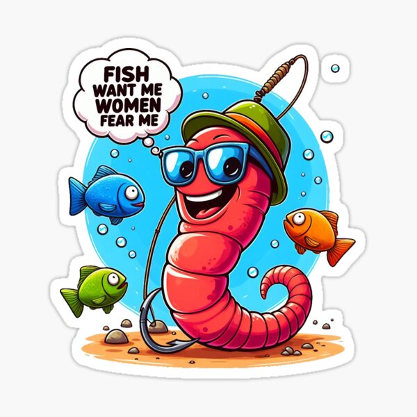 Worms For Fishing Merch & Gifts for Sale