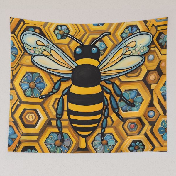 Item preview, Folk Art Bee designed and sold by Colin Bentham.