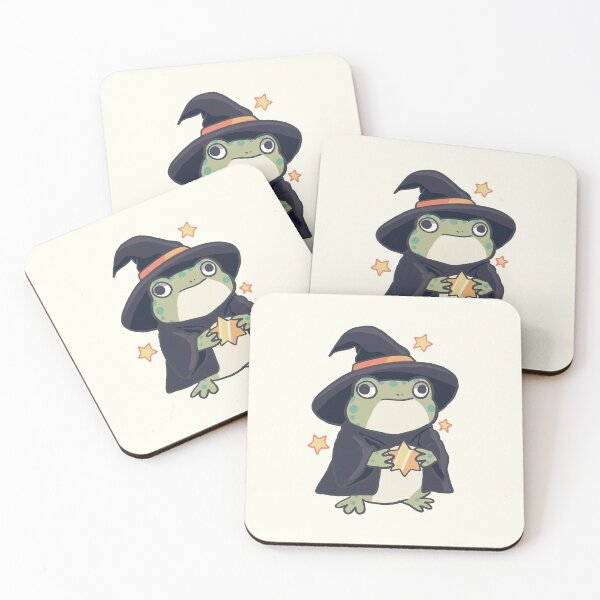 Item preview, Cute wizard frog  designed and sold by Mayarart.