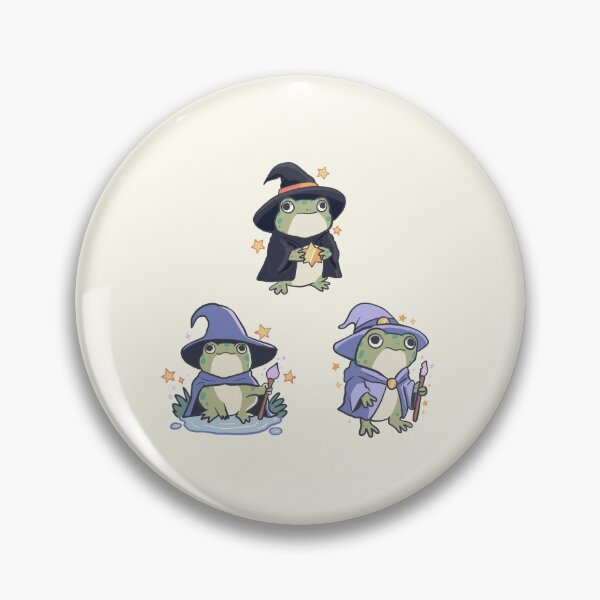 Item preview, Cute wizard frog pack designed and sold by Mayarart.