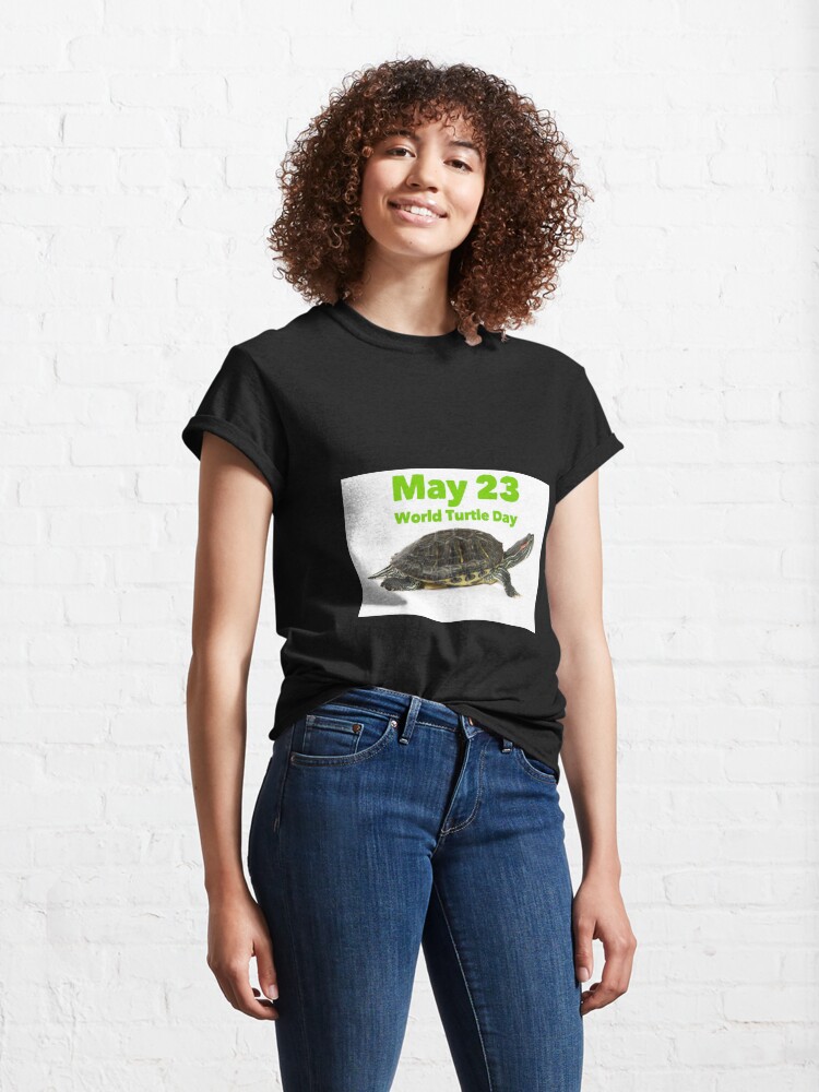 Disover World Turtle Day May 23 Classic T-Shirt