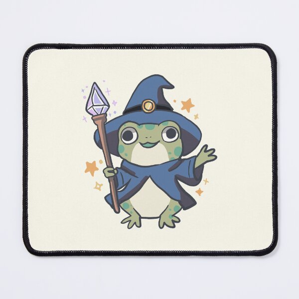 Item preview, wizard frog illustration  designed and sold by Mayarart.