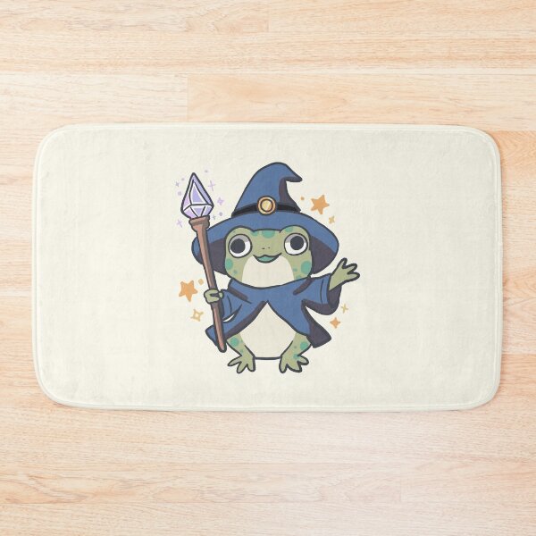 Item preview, wizard frog illustration  designed and sold by Mayarart.