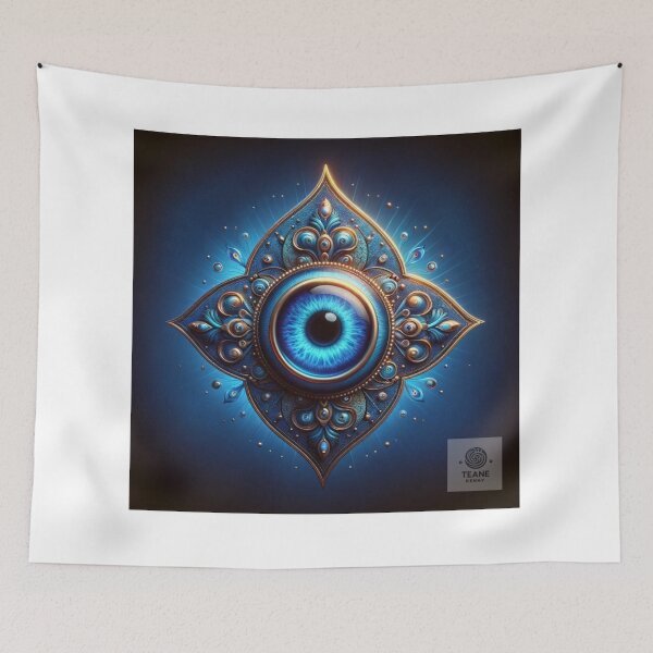 Item preview, Evil Eye Art designed and sold by Te-Ane.