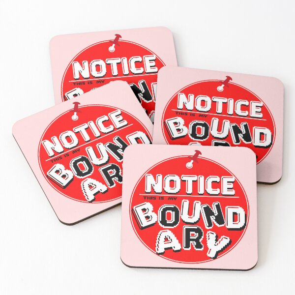 Item preview, NOTICE!! THIS IS MY BOUNDARY!!! designed and sold by Pronoian-Space.