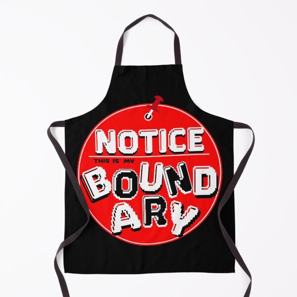 Item preview, NOTICE!! THIS IS MY BOUNDARY!!! designed and sold by Pronoian-Space.
