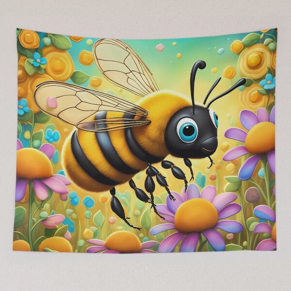 Item preview, Folk Art Bee designed and sold by Colin Bentham.