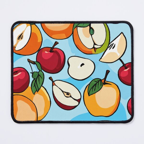 Item preview, Peach and Cherry Food Pattern designed and sold by DesignsbySimons.