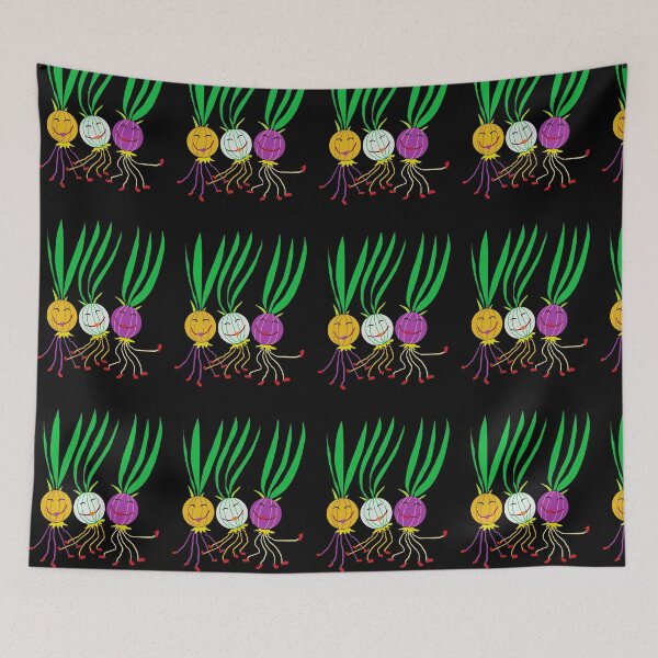 Item preview, Three Happy Dancing Onions designed and sold by JLPeterson65.