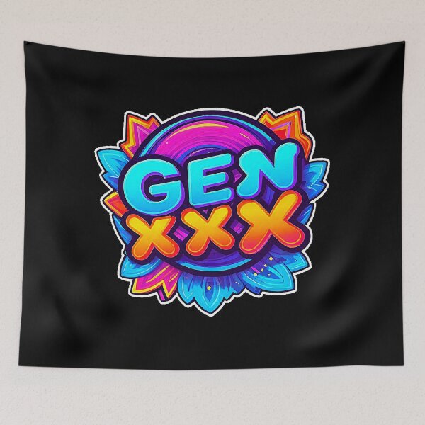 Item preview, Vintage Logo GEN XXX ( Hot Generation X ). designed and sold by Giulivo Store Graphic.
