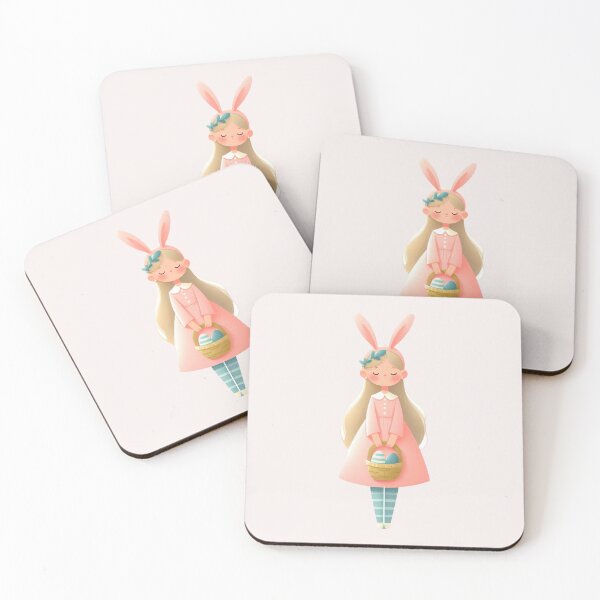 Item preview, Easter Bunny Girl: Basket of Joy_1 designed and sold by BorczVisuals.