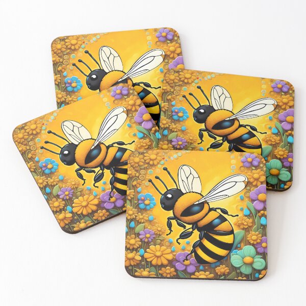 Item preview, Folk Art Bee designed and sold by Colin Bentham.