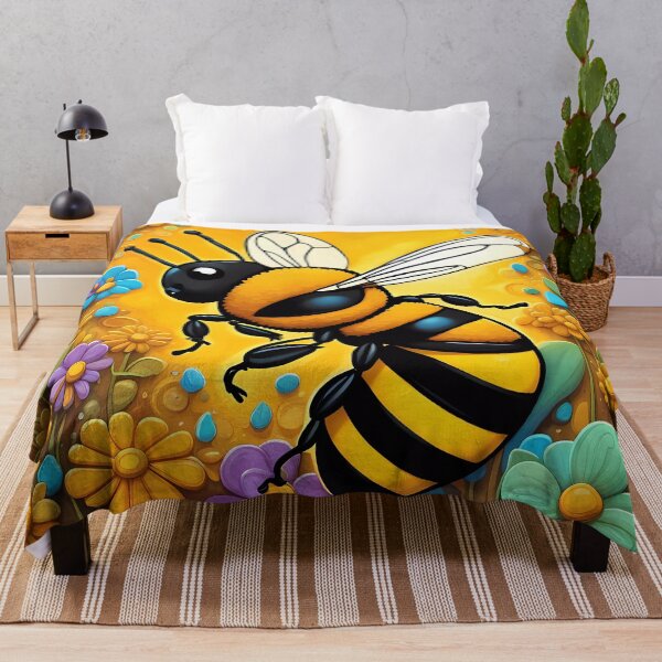 Item preview, Folk Art Bee designed and sold by Colin Bentham.