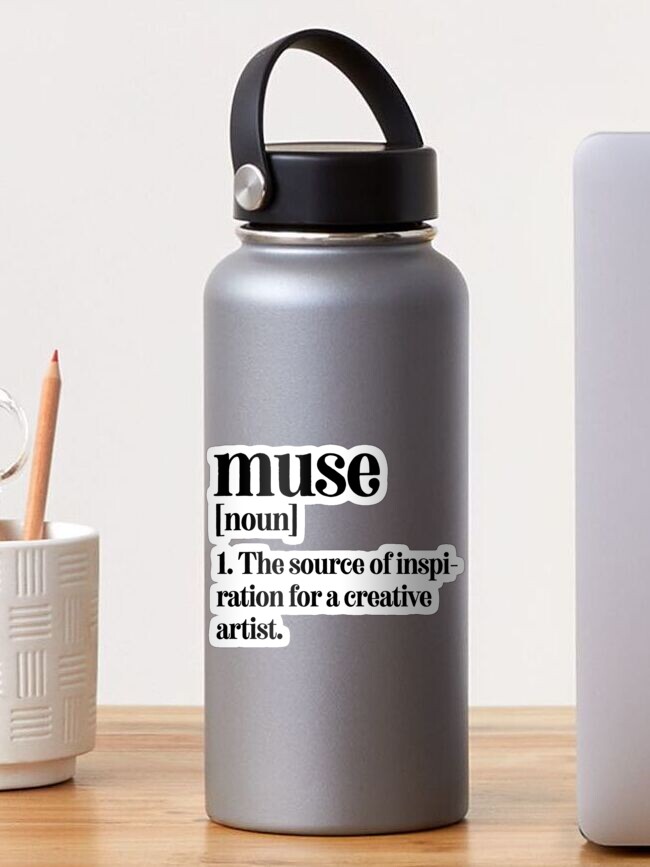 Black MUSE High Quality Removable Premium Vinyl Decal Car Sticker