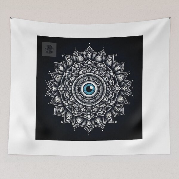 Item preview, Evil Eye Mandala designed and sold by Te-Ane.
