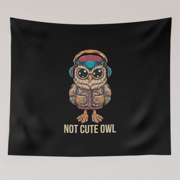 Item preview, Funny owl animation designed and sold by VibeStyleShop.