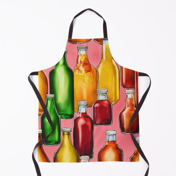 Item preview, Juice Bottles Food Pattern designed and sold by DesignsbySimons.