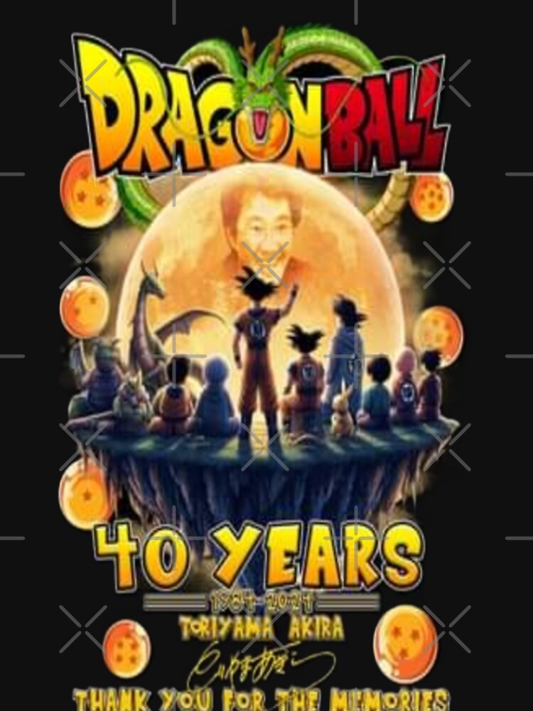 Thumbnail 7 of 7, Classic T-Shirt, Dragon Ball 40 Years of Adventures: The Epic Saga of Goku and His Friends?✨ designed and sold by TroviTutto.
