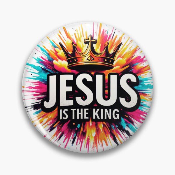 Item preview,  Jesus is the King designed and sold by EternalRock.