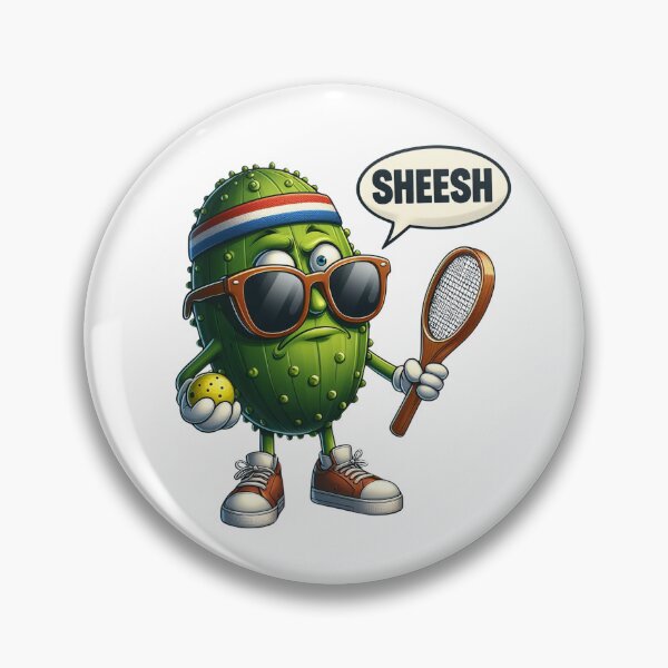 Item preview, Pickleball Slang "Sheesh" (Tennis) designed and sold by BattlefoxxEarth.