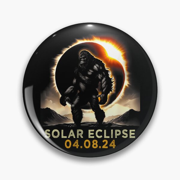 Artikelvorschau, Sonnenfinsternis 2024 Bigfoot, 8. April 2024, Astronomie, Himmelskörper, Sonnenfinsternis-Liebhaber, Sonnenfinsternis-Ereignis 2024 entworfen und verkauft von wesdesignshop.
