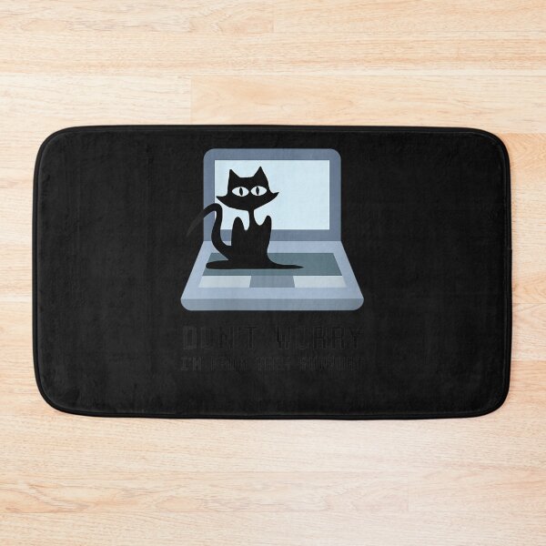 Item preview, Don't Worry I'm From Ech Support Cute Cat Owner On Computer   designed and sold by huzekqtyx.