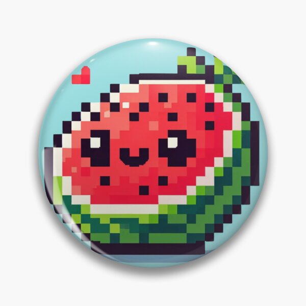 Artikelvorschau, Pixel-Wassermelone entworfen und verkauft von Neon-citylife.