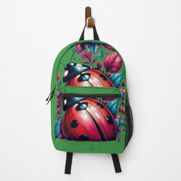 Item preview, A beautiful Ladybug with several colorful leaves. designed and sold by Marcoshop10.