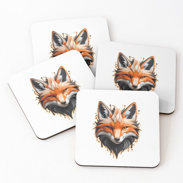 Item preview, Polygon Fox Face - Contemporary Art designed and sold by PolygonPinnacle.