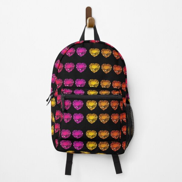 Item preview, Hearts in Purple, Red, Orange and Yellow designed and sold by DigitalGemArt.