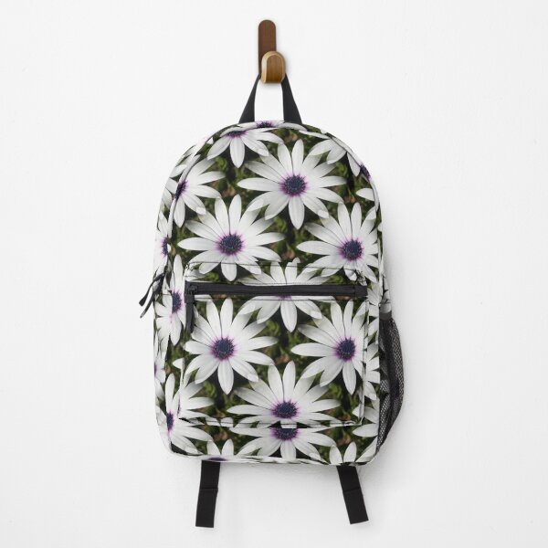 Item preview, White African Daisy Photograph Polka Dot Pattern designed and sold by taiche.