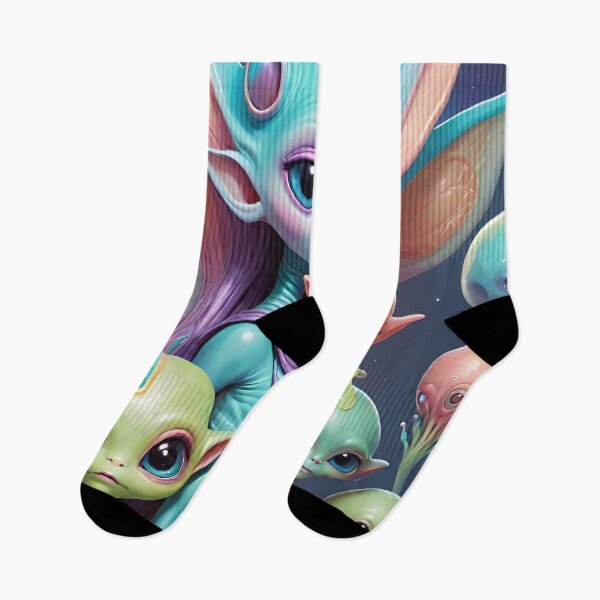 Item preview, Family Alien, cute, baby, cool, colorful, kids, children, love designed and sold by Cyber Kids.