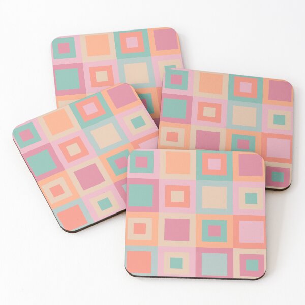 Item preview, Retro ColorBbocking Checker Pattern designed and sold by CreativeDraws42.