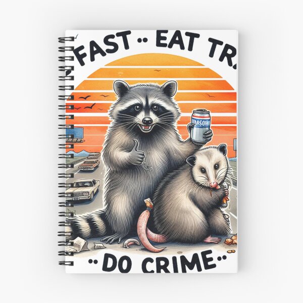 Item preview, Chaotic Animal, Eat Trash Live Fast Chaotic Animal designed and sold by clarkfraser.