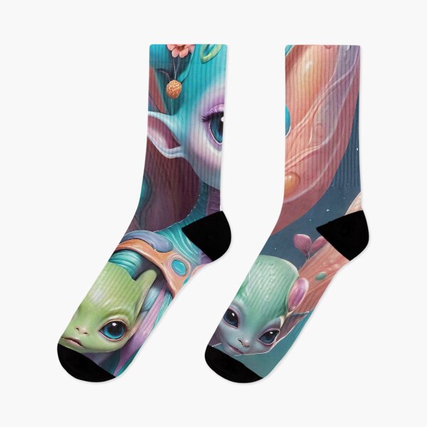 Item preview, Family Alien, cute, baby, cool, colorful, kids, children, love designed and sold by Cyber Kids.