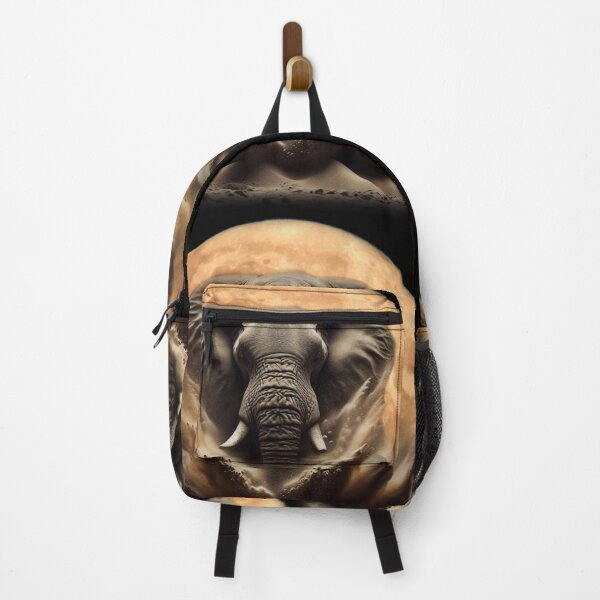 Item preview, AFRICAN ELEPHANT IN MOON LIGHT designed and sold by johnnyssandart.