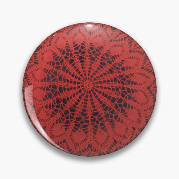 Item preview, Red Doily Red Thread of Life designed and sold by JLPeterson65.
