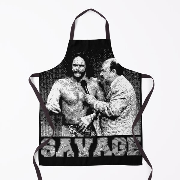 Item preview, the iconic macho man interview black and white designed and sold by unfamouzzz.