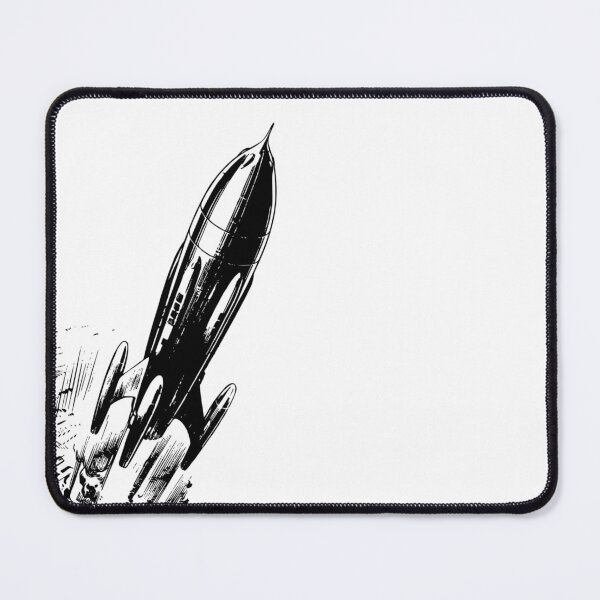 Item preview, Vintage Rocket Ship designed and sold by MtValleyDesign.