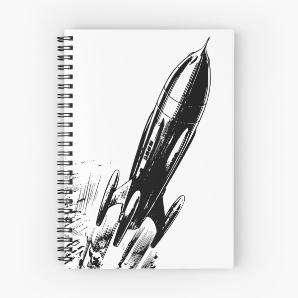 Item preview, Vintage Rocket Ship designed and sold by MtValleyDesign.