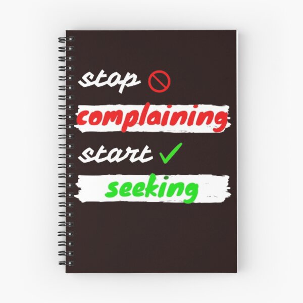 Item preview, stop complaining, start seeking. designed and sold by Jimmybyjimmy.
