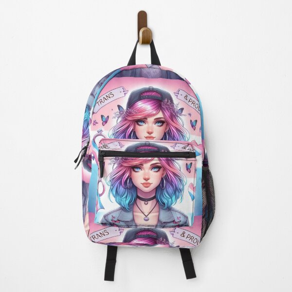 Item preview, Trans & Proud (anime version) designed and sold by desAIgns by Rosa.