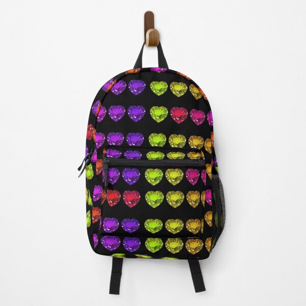 Item preview, Hearts in Blue, Green Purple, Yellow designed and sold by DigitalGemArt.