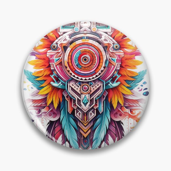 Artikelvorschau, Aztec Designs entworfen und verkauft von Lucy Goosy Art.