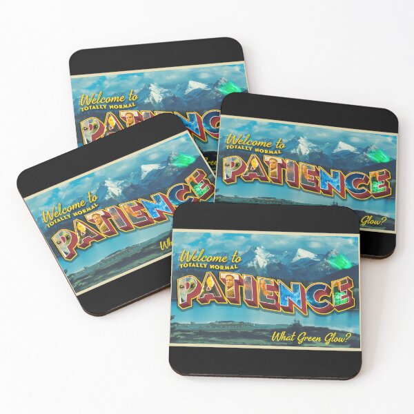 Item preview, Patience Colorado Vintage Postcard - Resident Alien designed and sold by SabineMarchand.
