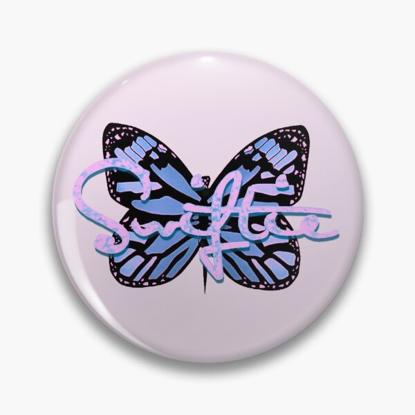 Item preview, Swiftie Blue & Pink Butterfly designed and sold by AmalieT.