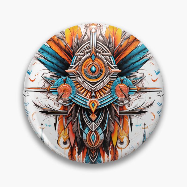 Artikelvorschau, Aztec Designs entworfen und verkauft von Lucy Goosy Art.