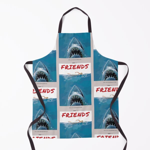 Item preview, "Friends - He's Just Misunderstood" Shark Drawing designed and sold by DrawnByMatt.