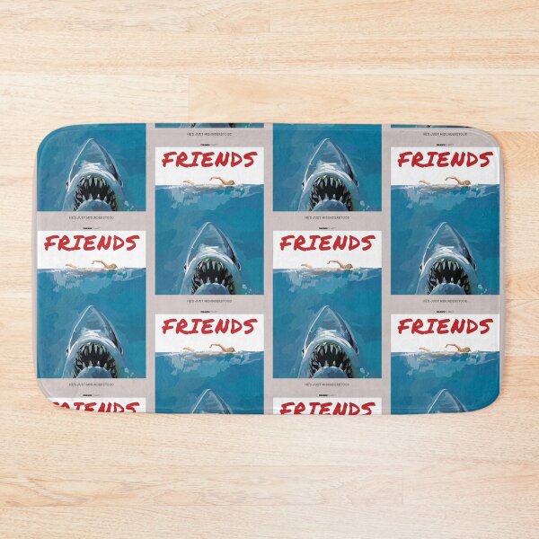 Item preview, "Friends - He's Just Misunderstood" Shark Drawing designed and sold by DrawnByMatt.