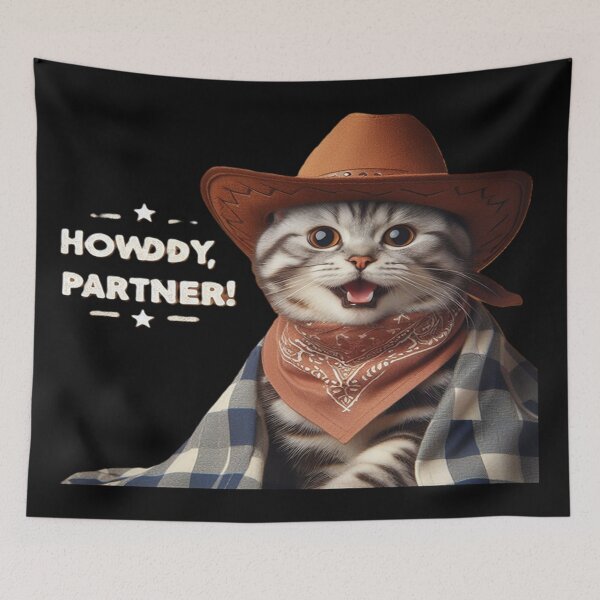 Item preview, Echo of the West: Greetings from the Cowboy designed and sold by TroviTutto.